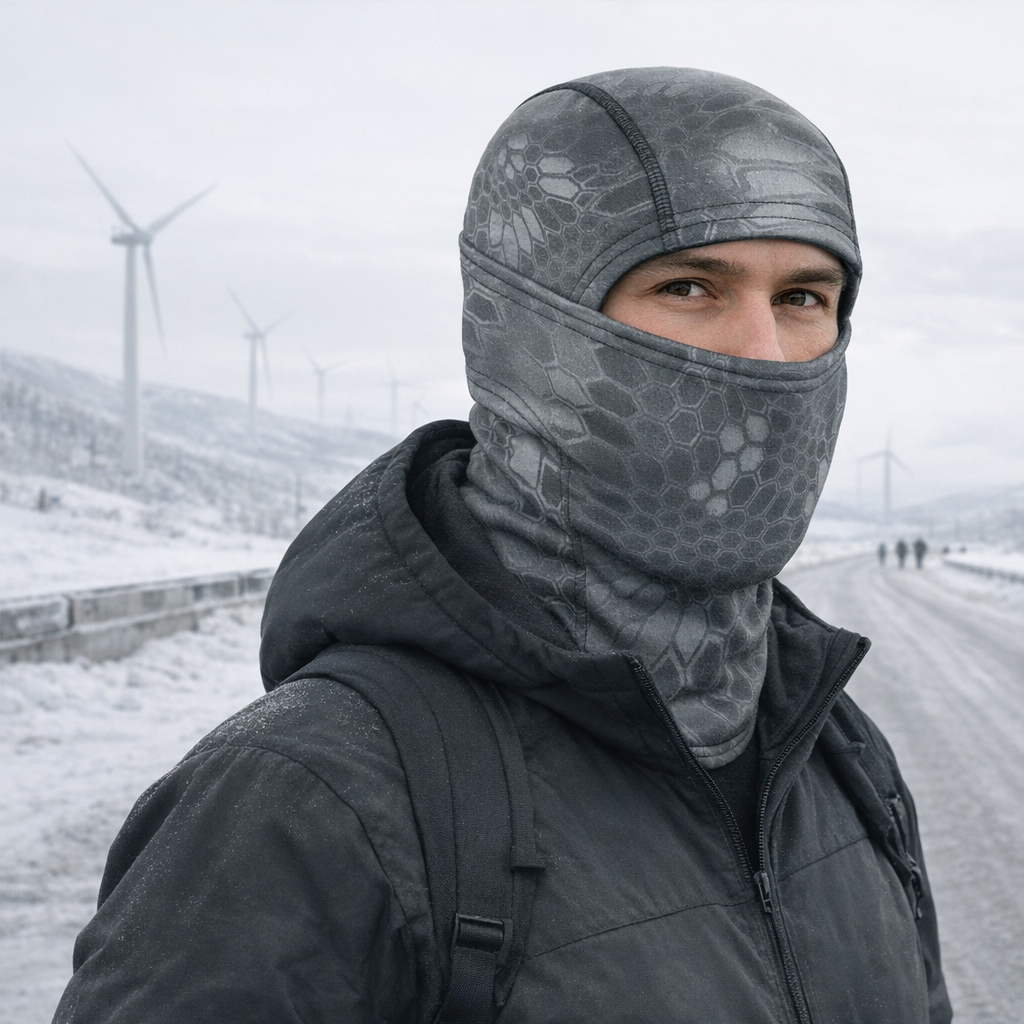 Unisex - Tuulenpitävä - Terminen - Polar Fleece - Balaclava