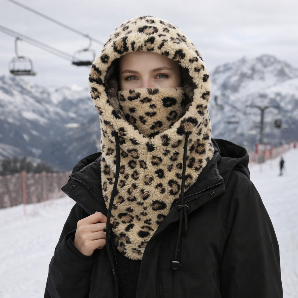 Koko Kasvo - Tuulenpitävä Fleece Talvimaski