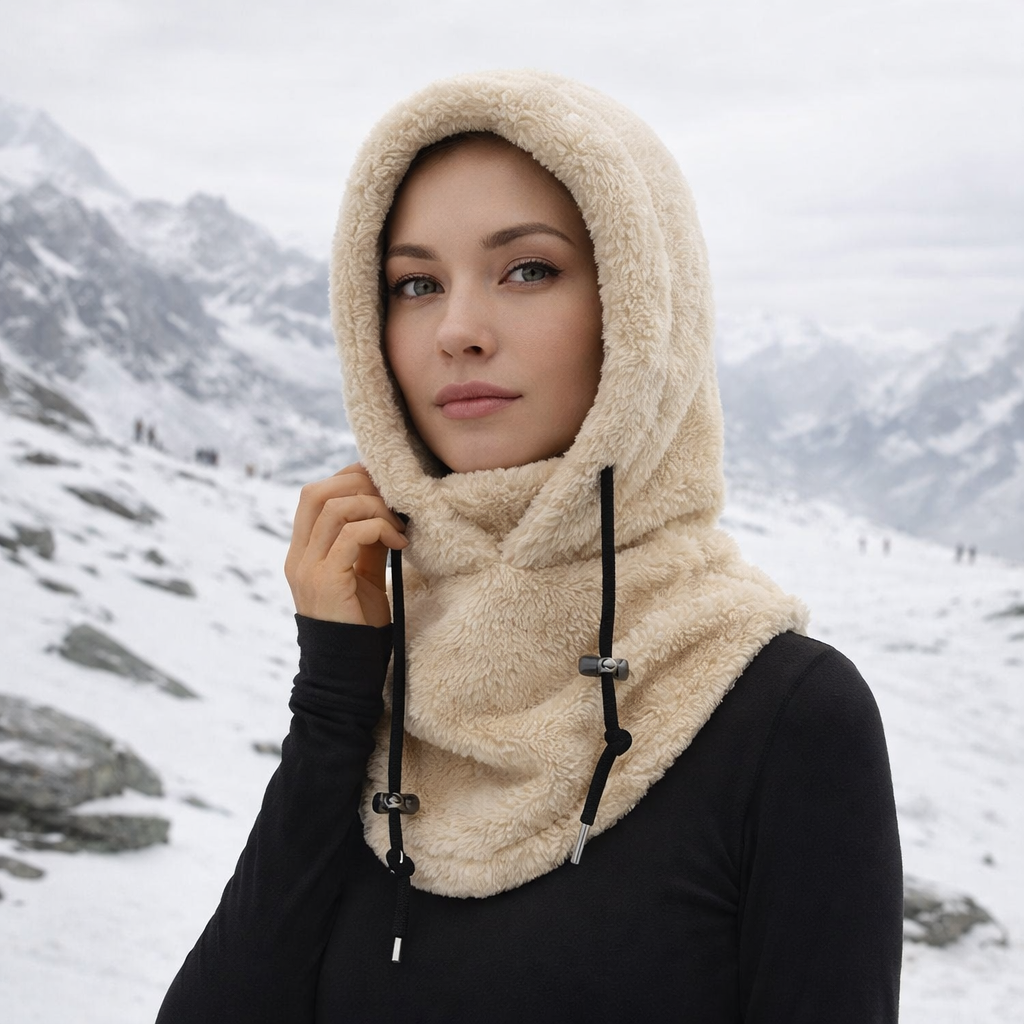 Unisex lämmin talvihattu - vuorattu hengittävä fleecevuori - miehille naisille