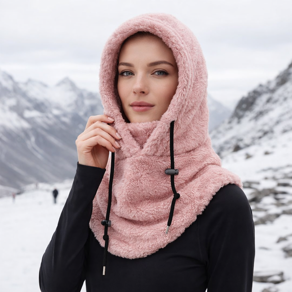 Unisex lämmin talvihattu - vuorattu hengittävä fleecevuori - miehille naisille