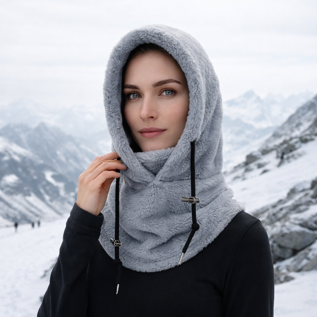 Unisex lämmin talvihattu - vuorattu hengittävä fleecevuori - miehille naisille