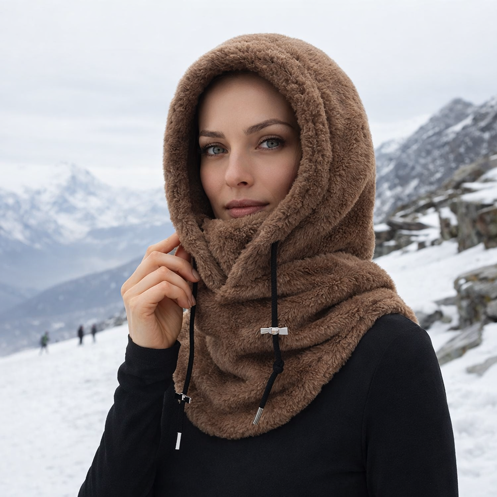 Unisex lämmin talvihattu - vuorattu hengittävä fleecevuori - miehille naisille