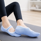 Pilates-sukat Liukumatonta Pitoa Moniväriset - Plus-koko