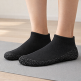 Pilates-sukat Liukumattomat Pehmustetut Nilkat - Hengittävät