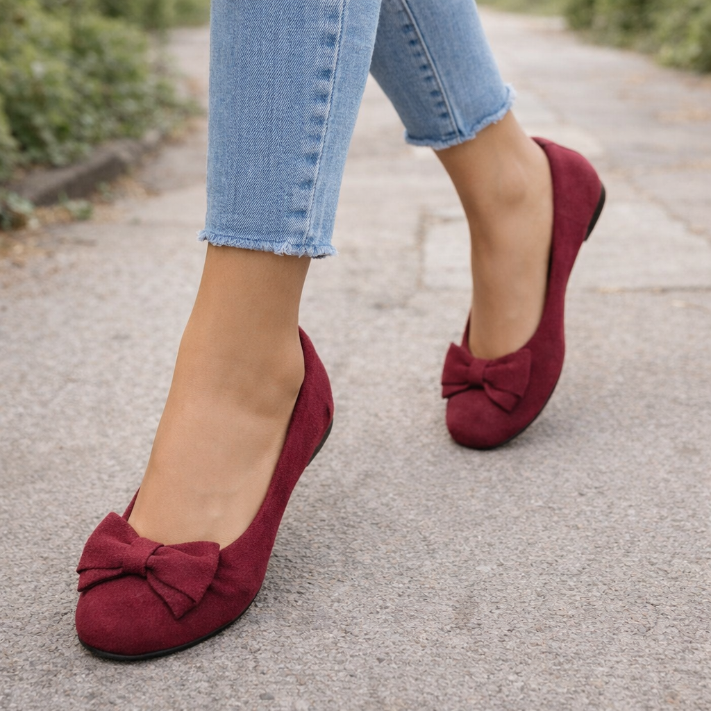 Naisten balettitanssijat | Ortopedinen mukavuus | Tuettu pehmustettu