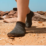 Pilates-sukat Liukumattomat Pehmustetut Nilkat - Hengittävät