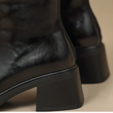 Naisten nilkkurit - Neliönmuotoinen kärki - Loivakorko - EmiyoSuomi