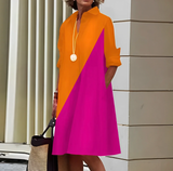 GINA - Polo-mekko kevättyyliin - Tyylikäs ja mukava-Mekot-EmiyoSuomi