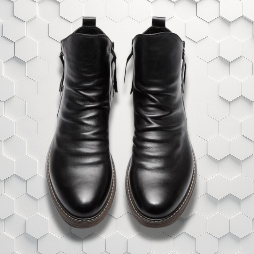 Saappaiden miesten malli - Rentojen nahka