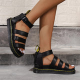 Naisten - Trendikkäät Platoflipot - Mukavat ja Tyylikkäät Kengät Arkeen - Täydellinen Mukavuus ja Muoti-Sandaalit-EmiyoSuomi