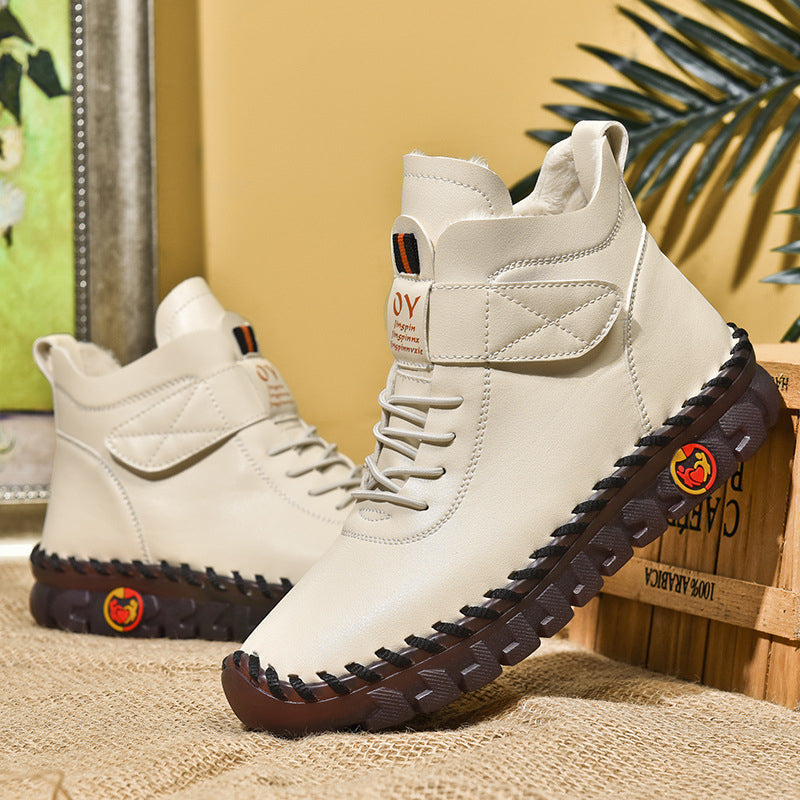 Ihanteelliset Nahkakengät – Ultra Mukavat & Lämpimät - EmiyoSuomi