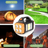 3 - in - 1 Taskulamppu - SolarBeam - EmiyoSuomi - Leirintäalue