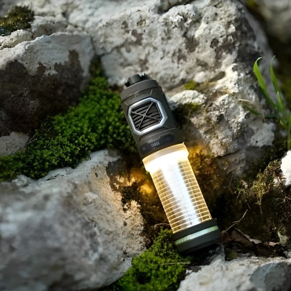 3 in 1 Vesitiivis Hyttyskarkotin & Lyhty Ripustuskoukulla Kotiin ja Matkalle - EmiyoSuomi - Leirintäalue