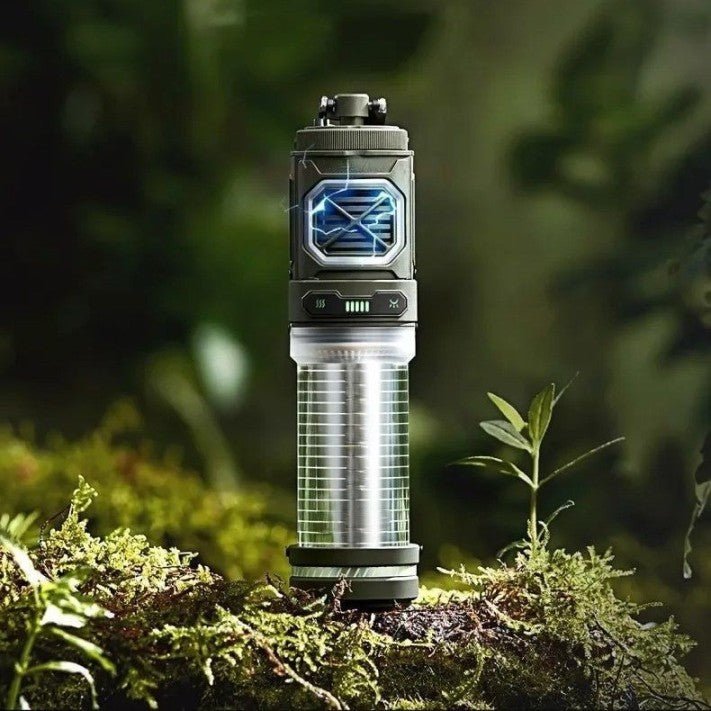 3 in 1 Vesitiivis Hyttyskarkotin & Lyhty Ripustuskoukulla Kotiin ja Matkalle - EmiyoSuomi - Leirintäalue