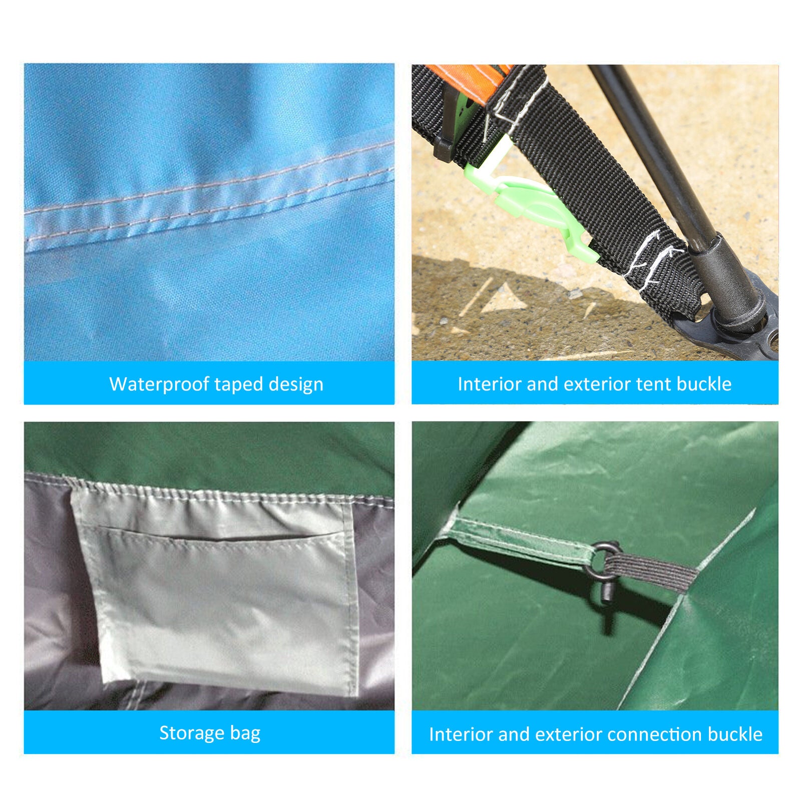 3 Sekunnin Pikapop - up Teltta - Seikkailuun & Matkailuun - EmiyoSuomi - Leirintäalue