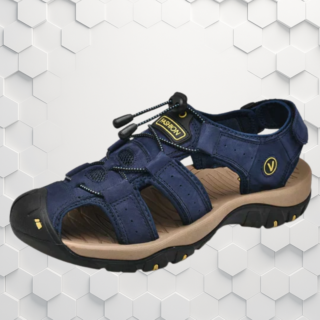 Ortopediset Miesten Sandaalit – Säädettävät ja Liukumattomat