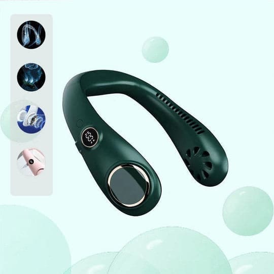 Ladattava Zoe Kaulatuuletin-***Rechargeable Zoe Neck Fan-EmiyoSuomi
