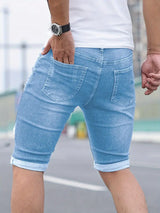 Farkkushortsit Giovanni Milano - Rento tyyli - Optimaalinen mukavuus-Miesten shortsit-EmiyoSuomi