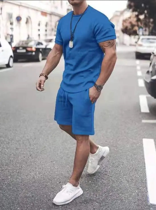 Jarek Lyhythihainen T-paita & Shorts Setti vivano-warszawa