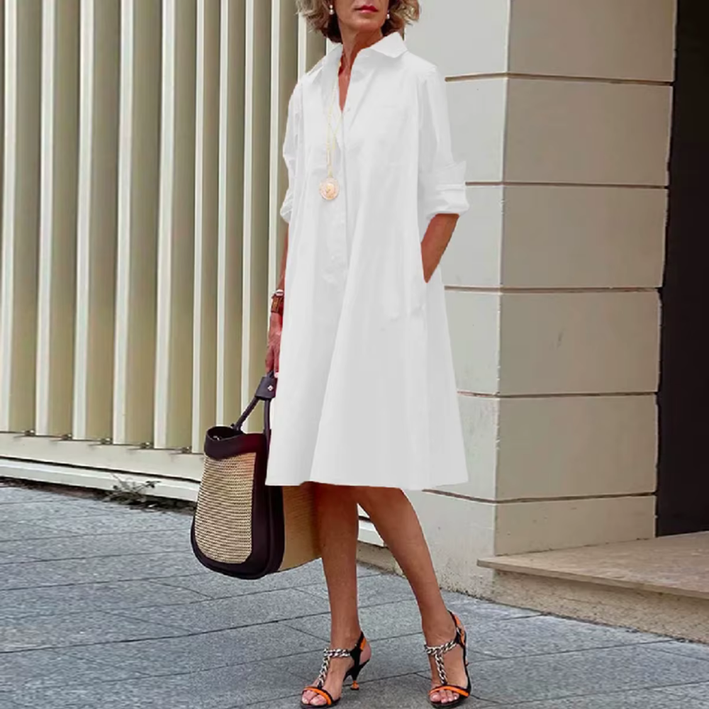 Ulrike - Paitamekko - Tyylikäs ja Ajaton-Mekot-EmiyoSuomi