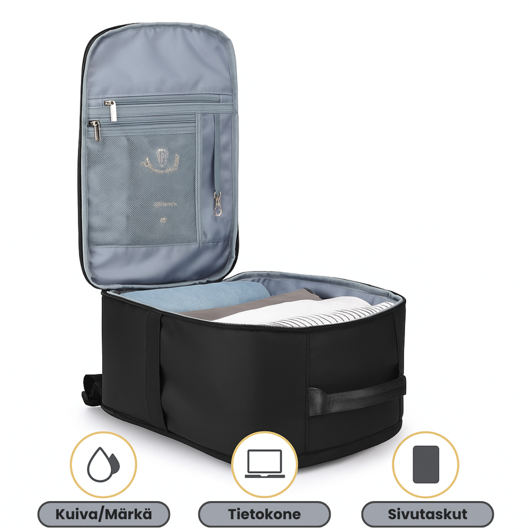 Ruim en licht reistas voor handbagage