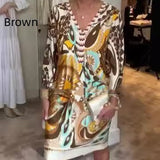 Joanne - Kesämekko V-pääntiellä - Élégance estivale-Mekot-EmiyoSuomi