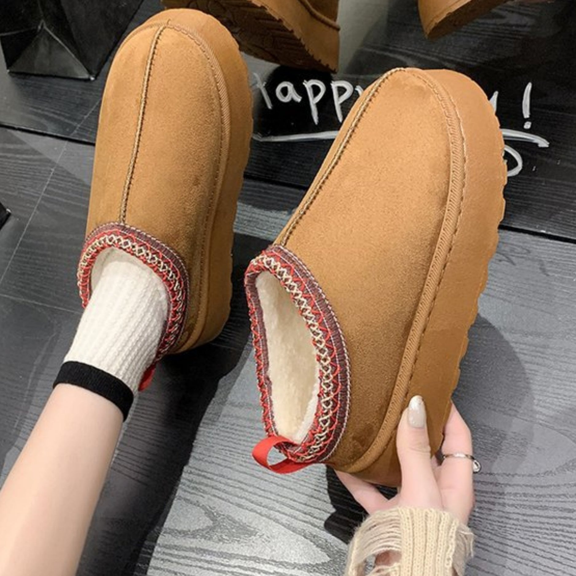 Audrey - Muffin Lumi Muoti Chunky Saappaat - EmiyoSuomi