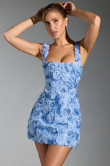 Korsetti minimekko kukkakuviolla - Trendikäs kesäasu-Mekot-EmiyoSuomi