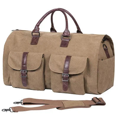 Walter Vintage Nahka Duffle Laukku Miehet vivano-warszawa