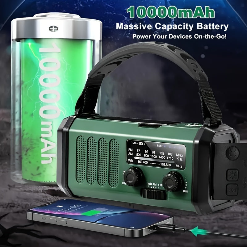 Monitoiminen Hätäradio - SurvivorPower-***Multifunctional Emergency Radio - SurvivorPower-EmiyoSuomi