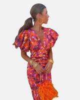 Vibrant Juhlapuku Naisille - Rohkea - Eleganssia ja tyyliä-Mekot-EmiyoSuomi