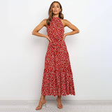 Aimee - Pitkä, tyylikäs ja elegantti mekko - Naisten muoti-Mekot-EmiyoSuomi