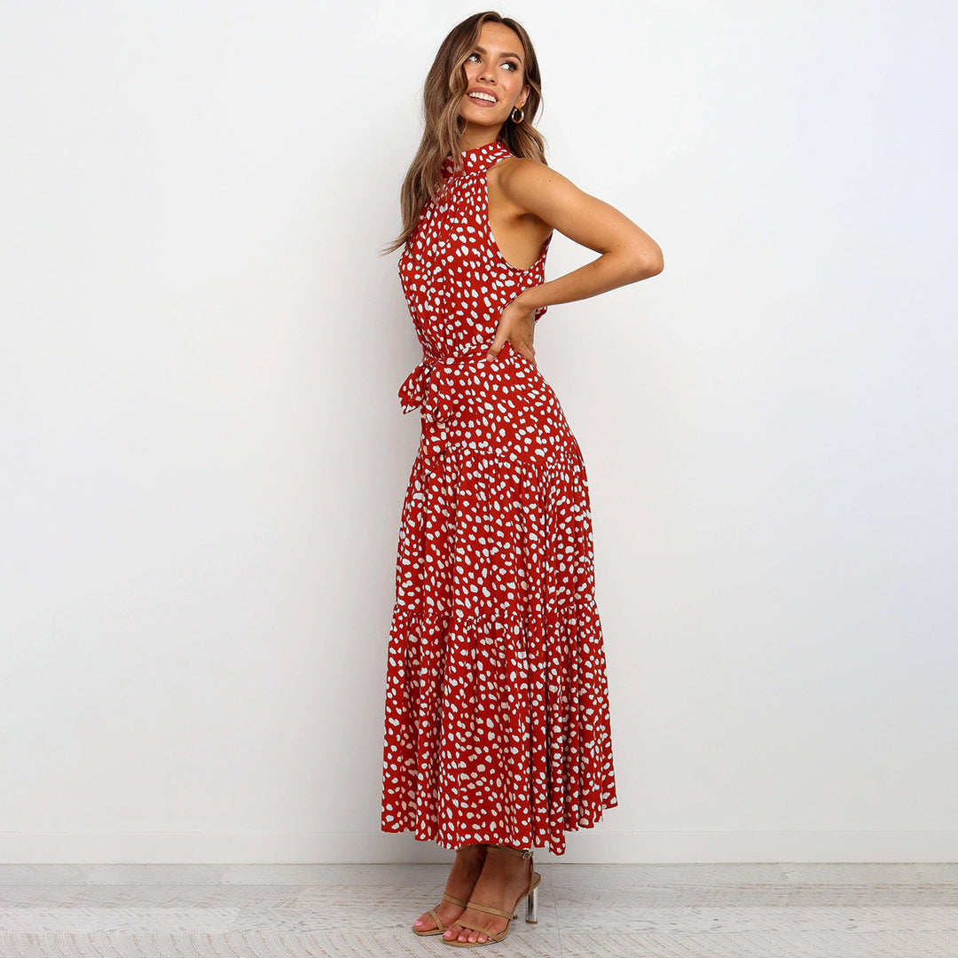 Aimee - Pitkä, tyylikäs ja elegantti mekko - Naisten muoti-Mekot-EmiyoSuomi