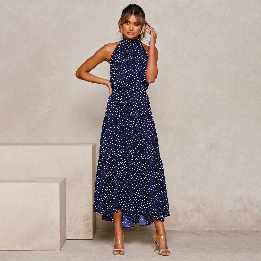 Aimee - Pitkä, tyylikäs ja elegantti mekko - Naisten muoti-Mekot-EmiyoSuomi