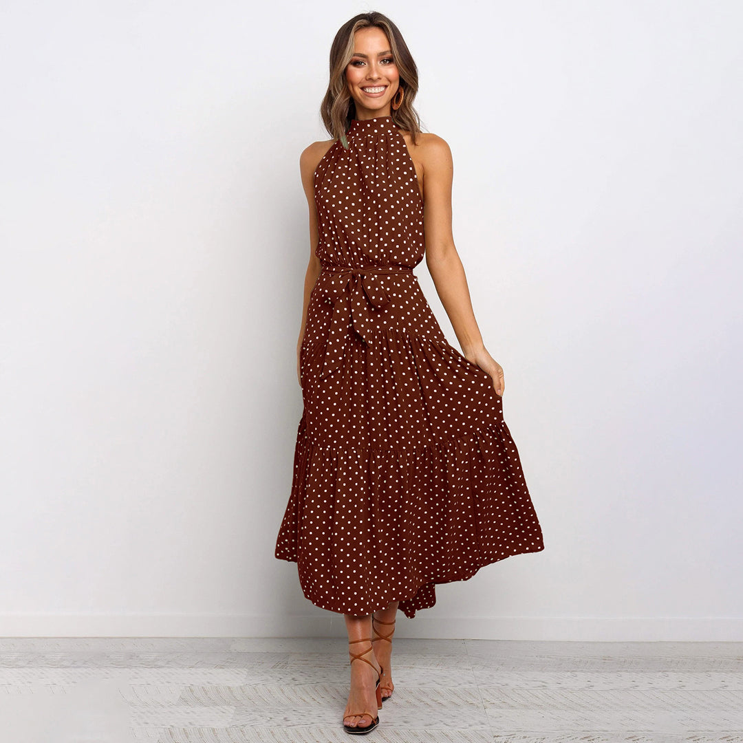 Aimee - Pitkä, tyylikäs ja elegantti mekko - Naisten muoti-Mekot-EmiyoSuomi