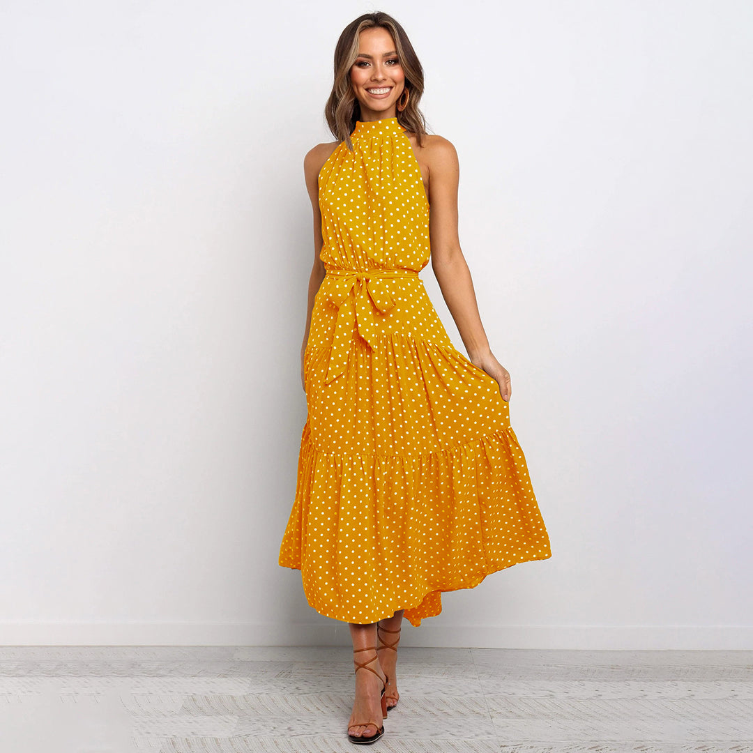 Aimee - Pitkä, tyylikäs ja elegantti mekko - Naisten muoti-Mekot-EmiyoSuomi