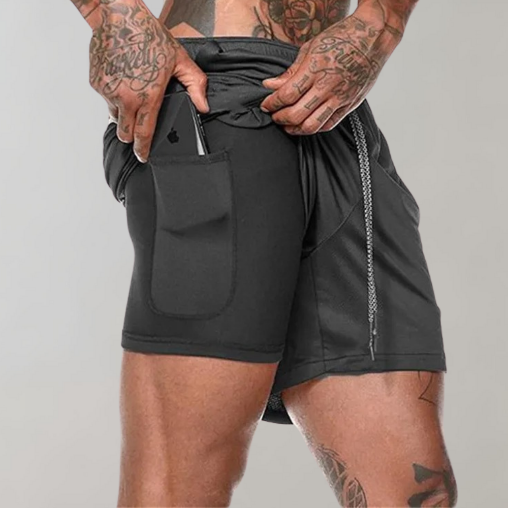 Elliot - Miesten fitness-shortsit - Mukavuus ja tyyli-Miesten shortsit-EmiyoSuomi