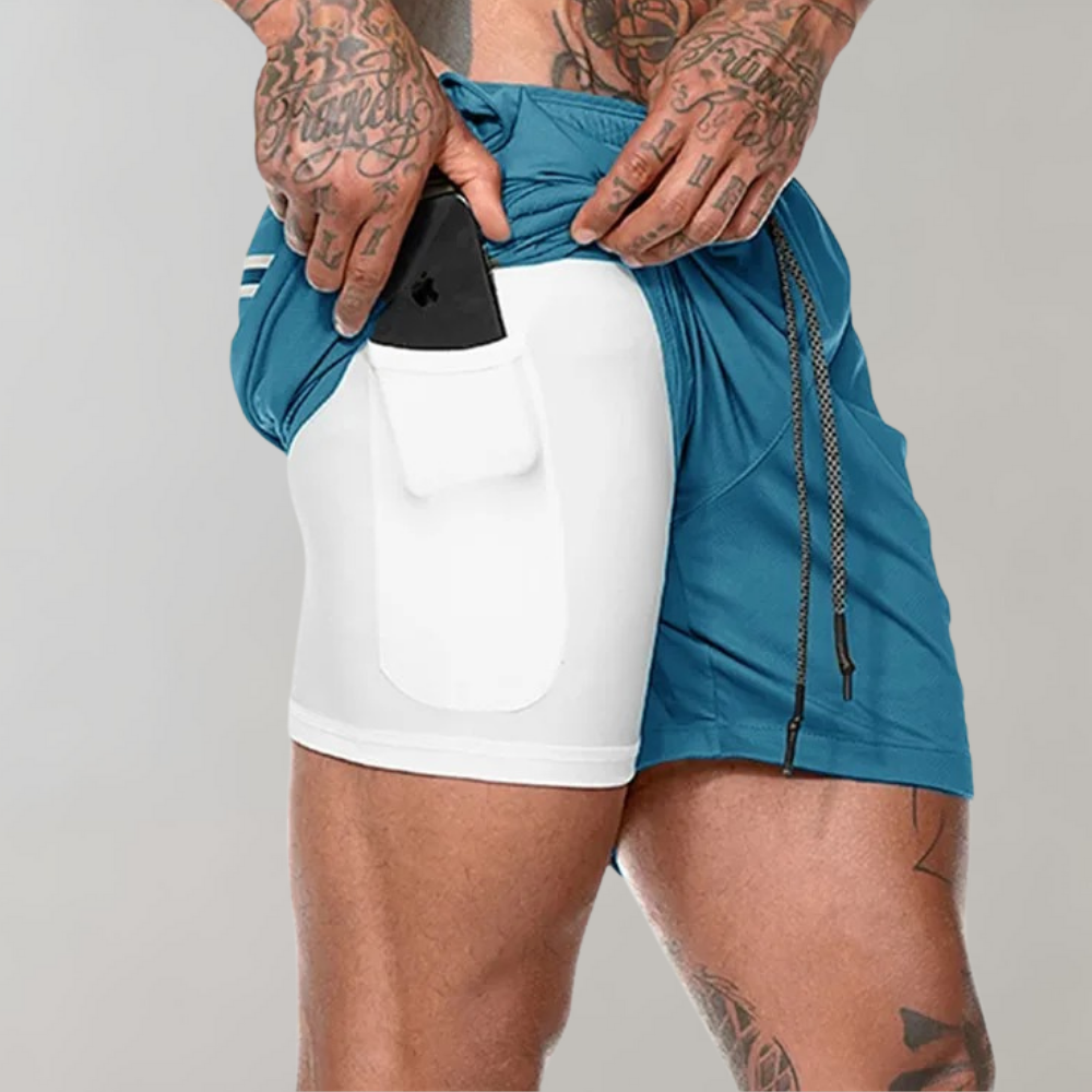 Elliot - Miesten fitness-shortsit - Mukavuus ja tyyli-Miesten shortsit-EmiyoSuomi