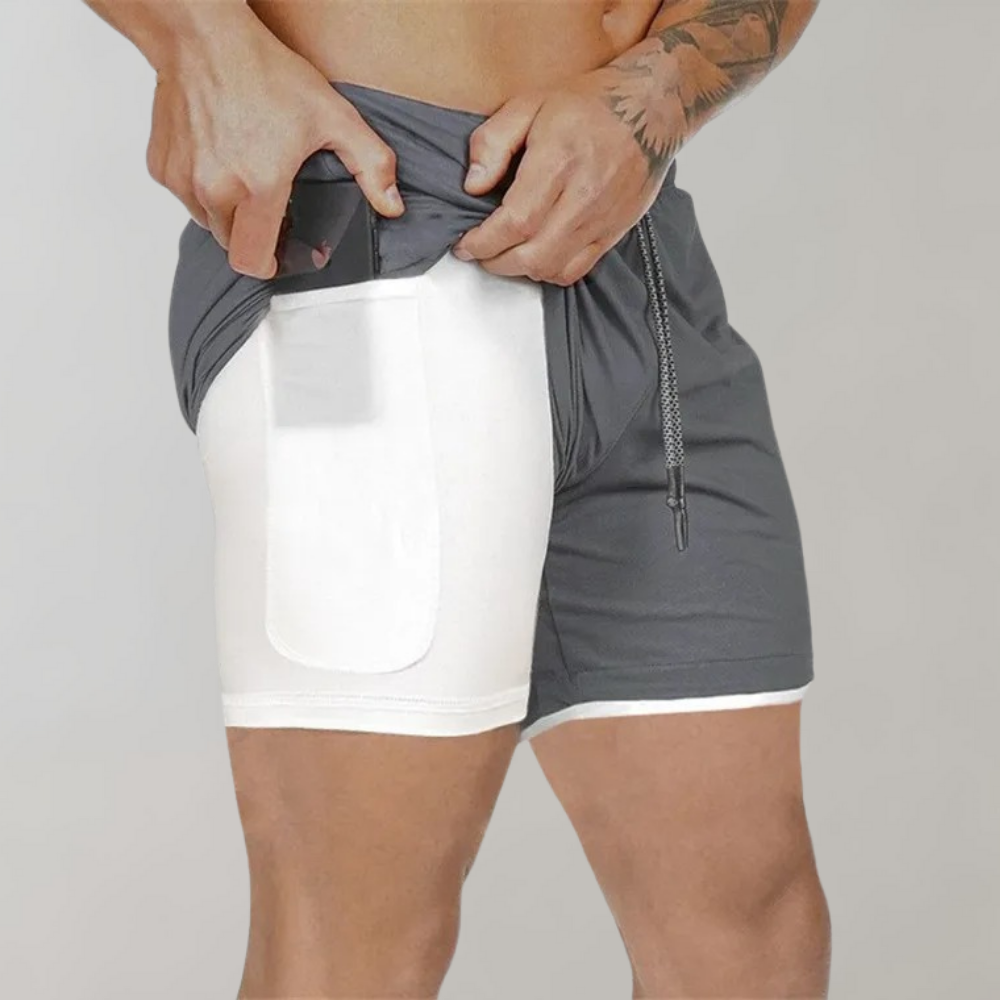 Elliot - Miesten fitness-shortsit - Mukavuus ja tyyli-Miesten shortsit-EmiyoSuomi