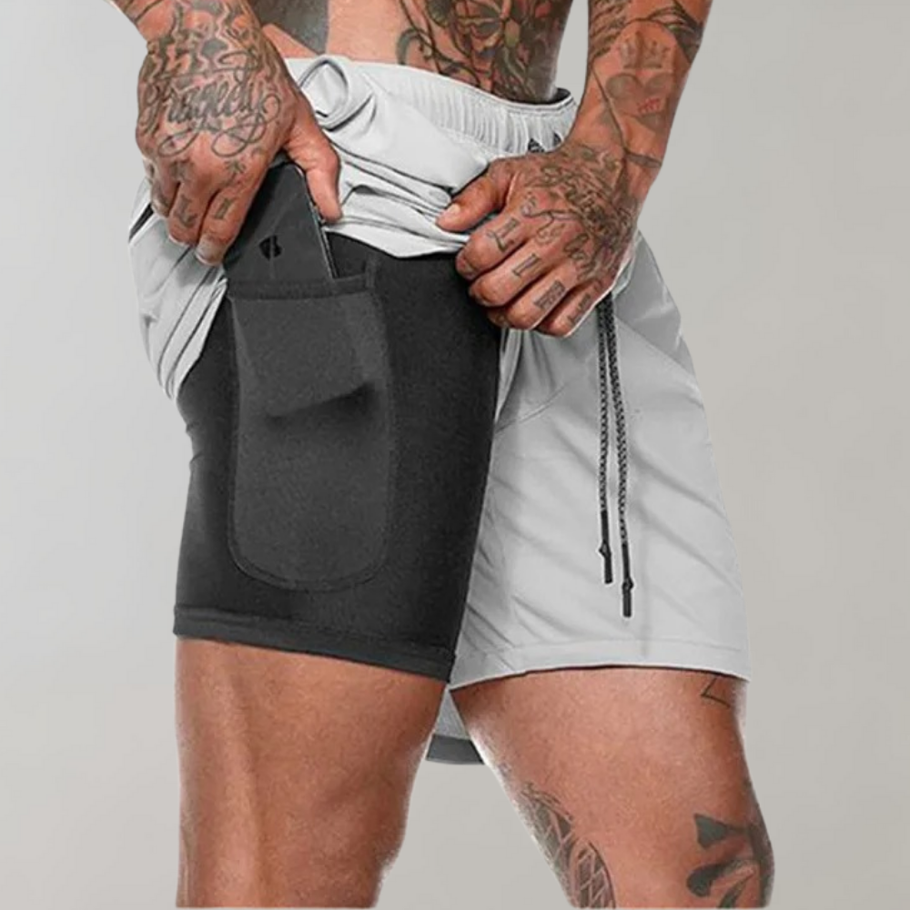 Elliot - Miesten fitness-shortsit - Mukavuus ja tyyli-Miesten shortsit-EmiyoSuomi