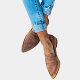 Bella | Naisten mokkan väriset mokkakengät - Mukavat - Tyylikkäät - Kestävät-kengät-EmiyoSuomi