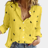 Elegantti pitkähihainen paita - Laumina - Naisille-Kesäasut-EmiyoSuomi