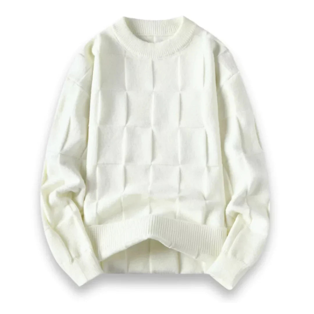 Miesten neule - Premium-puuvilla - Klassinen leikkaus