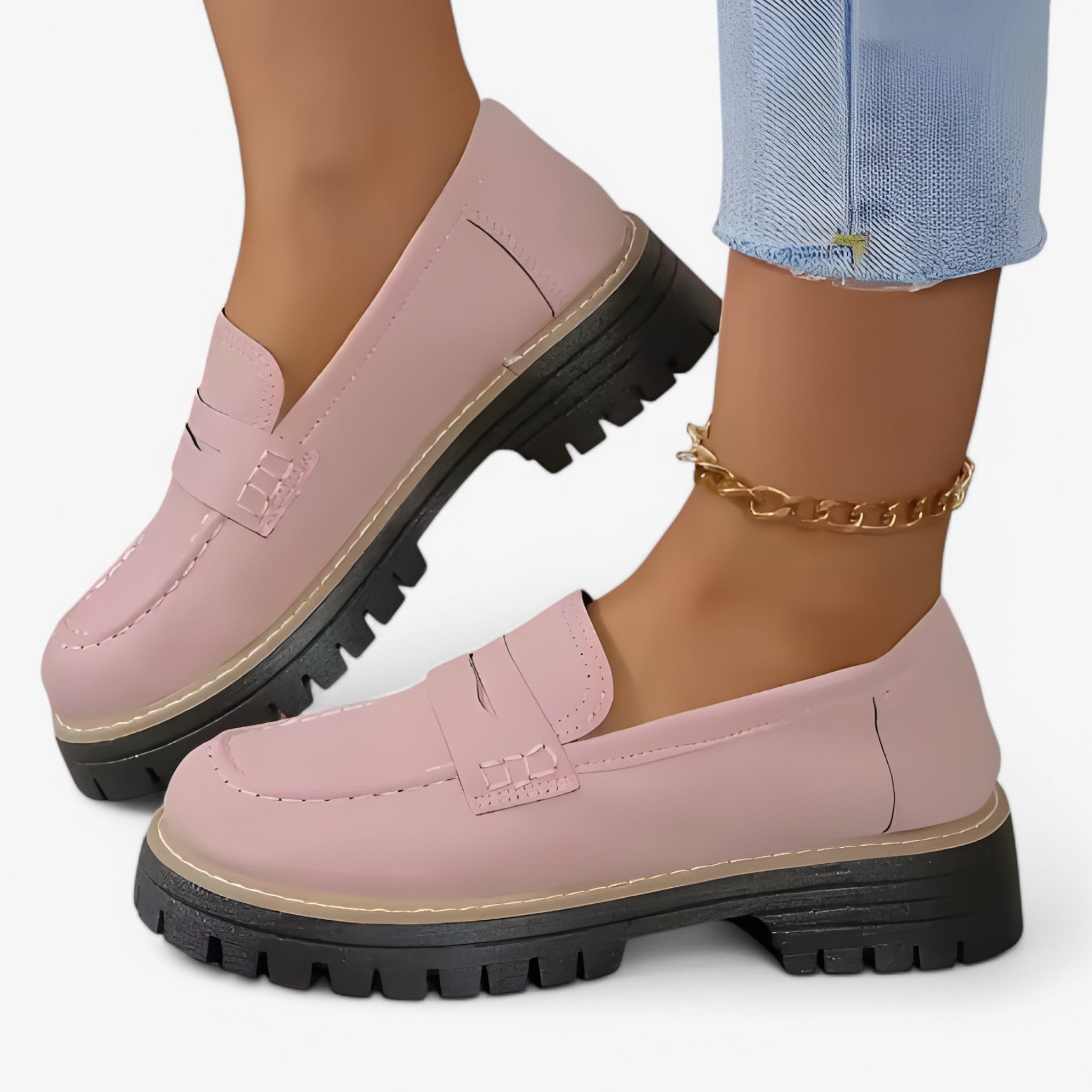 Flavia - Mokkasinit Naisille - Paksu Pohja - EmiyoSuomi