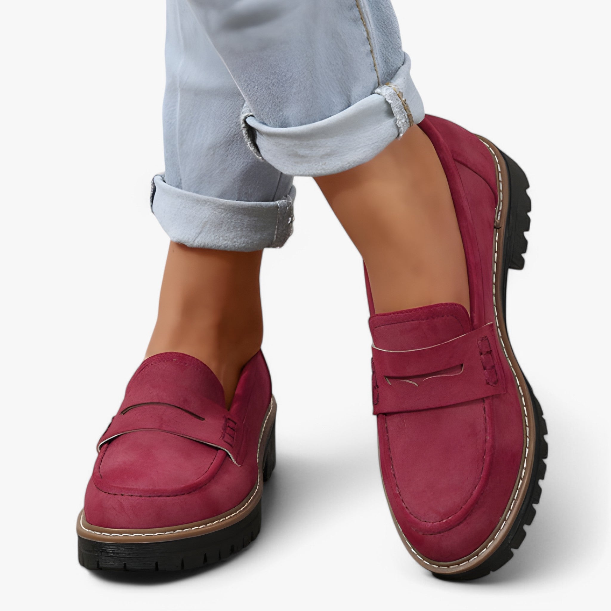 Flavia - Mokkasinit Naisille - Paksu Pohja - EmiyoSuomi