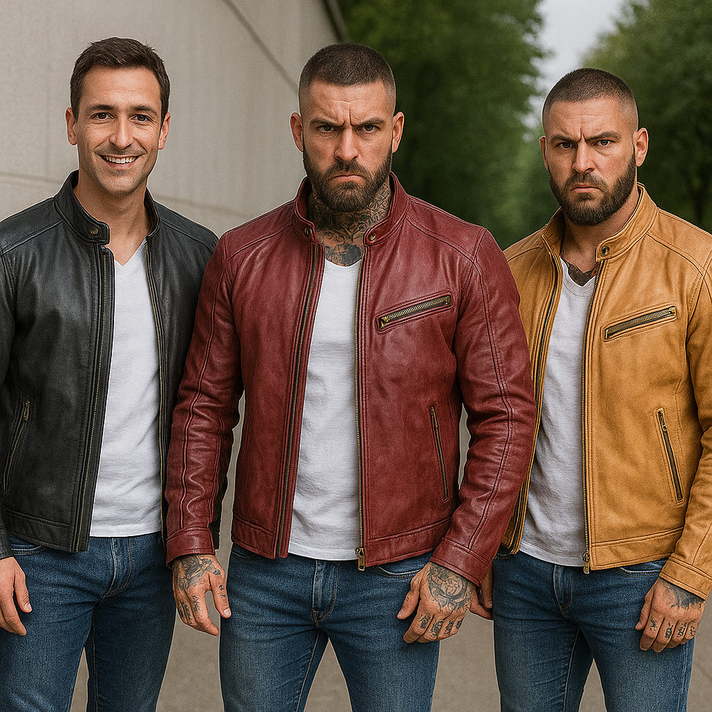 Kali | Tyylikäs nahkatakki-Jacket-EmiyoSuomi