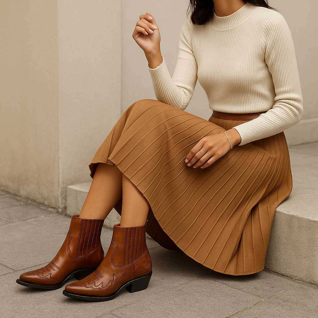 Rodericka – Nahkaiset cowboysaappaat