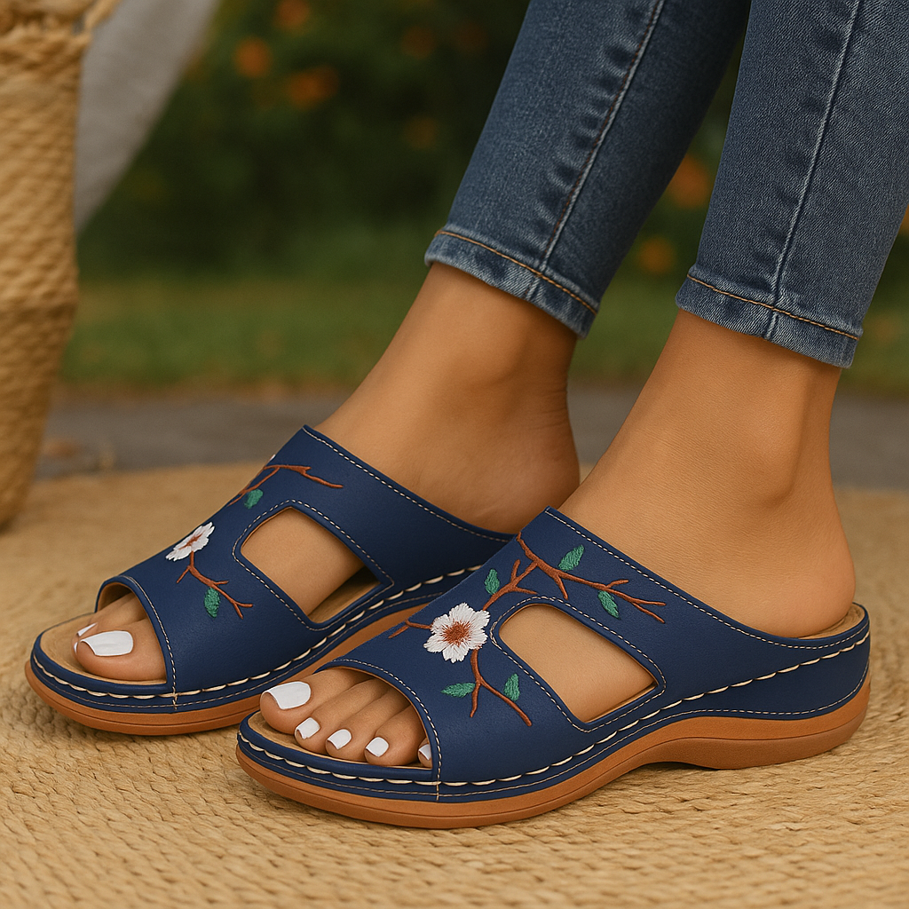 Mukavat Pehmeät Sandalet - Ortopediset ja Naisille