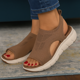 Naisten kesäkenkiä - Uudet sandaalit - Wedges avokkaat - EmiyoSuomi