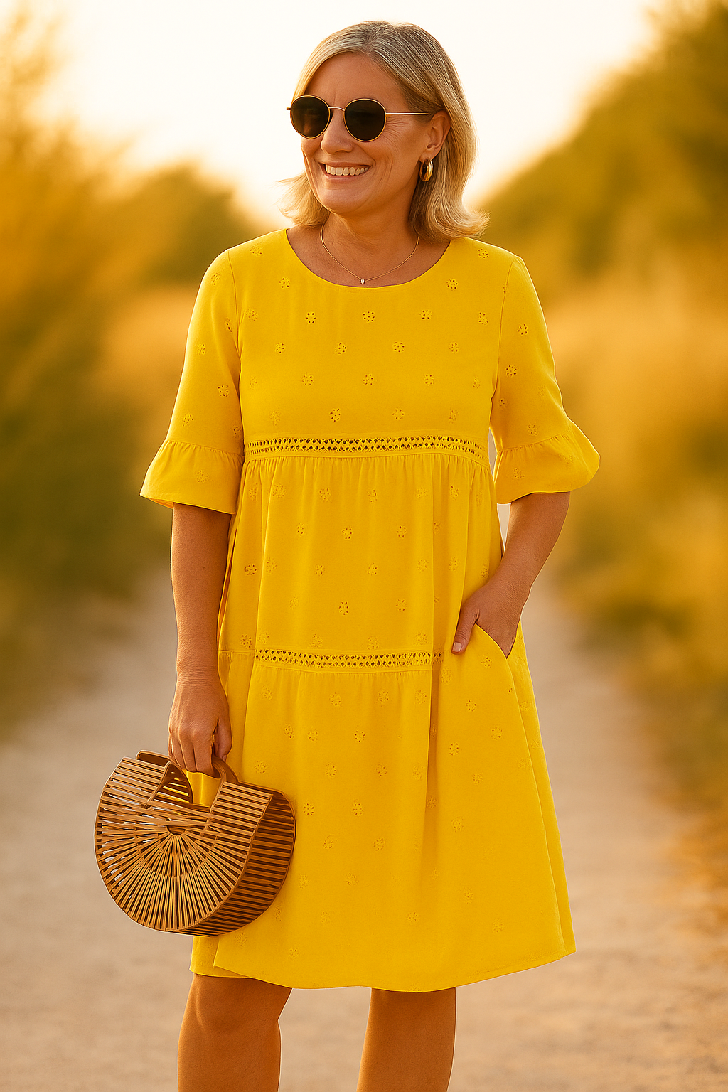Asa | Kesämekko pitsillä-Mekot-EmiyoSuomi